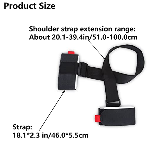 Cinghia Da Sci In Nylon Cinghia Per Sci Da Snowboard Cinghie Porta Sci Tracolla Da Snowboard Cinghie Spallacci Per Trasporto Sci Cinghie Per Sci Regolabili Per Sci E Racchette Da Sci - Image 7
