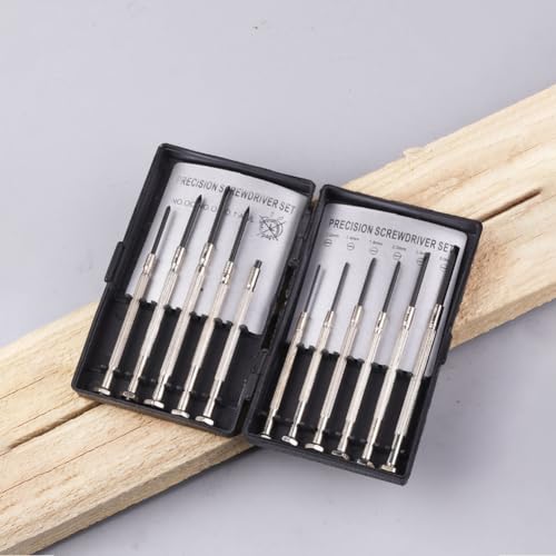 11PCS Mini Screwdriver Set, Small Precision Screwdriver Set for Electronics, Toys, Computer, Watch Repair, Phone