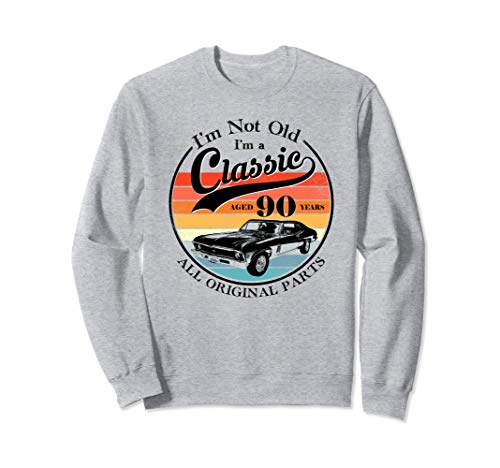 90th Birthday gift Retro Vintage Classic 1931 Aged 90 years Felpa