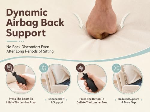 Image of Armrests Criss Cross Chair - Wide Comfy Swivel Vanity Chairs with Wheels, Comfortable Adjustable Home Office Desk Computer Chair for Reading Room, Bedroom, Makeup Room (Beige)