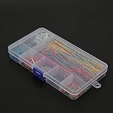 Viene con una caja de plástico, mantén tu kit de cables de puente organizado, conveniente para almacenar y buscar.