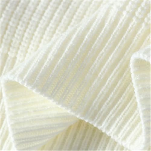 Men's Patchwork Turtleneck Sweater Knit Pullover Long Sleeve Korean Style Comfortable Warm Casual Loose Fit4