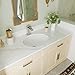 DeerValley Undermount Bathroom Sink, DV-1U301 Liberty 17