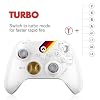 Dinosoo Wireless Controller for Xbox One Series X/S PC, Bluetooth Dual Vibration TURBO Function 3.5mm Headphone Jack Macro Function - Starfield