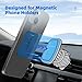 volport Metal Plate for Phone Magnet, 10 Pack MagicPlate with 3M Adhesive Replacement for Magnetic Phone Car Mount Holder & Cradle & Stand (Vent/CD/Windshield/Dashboard) - Rectangle and Round