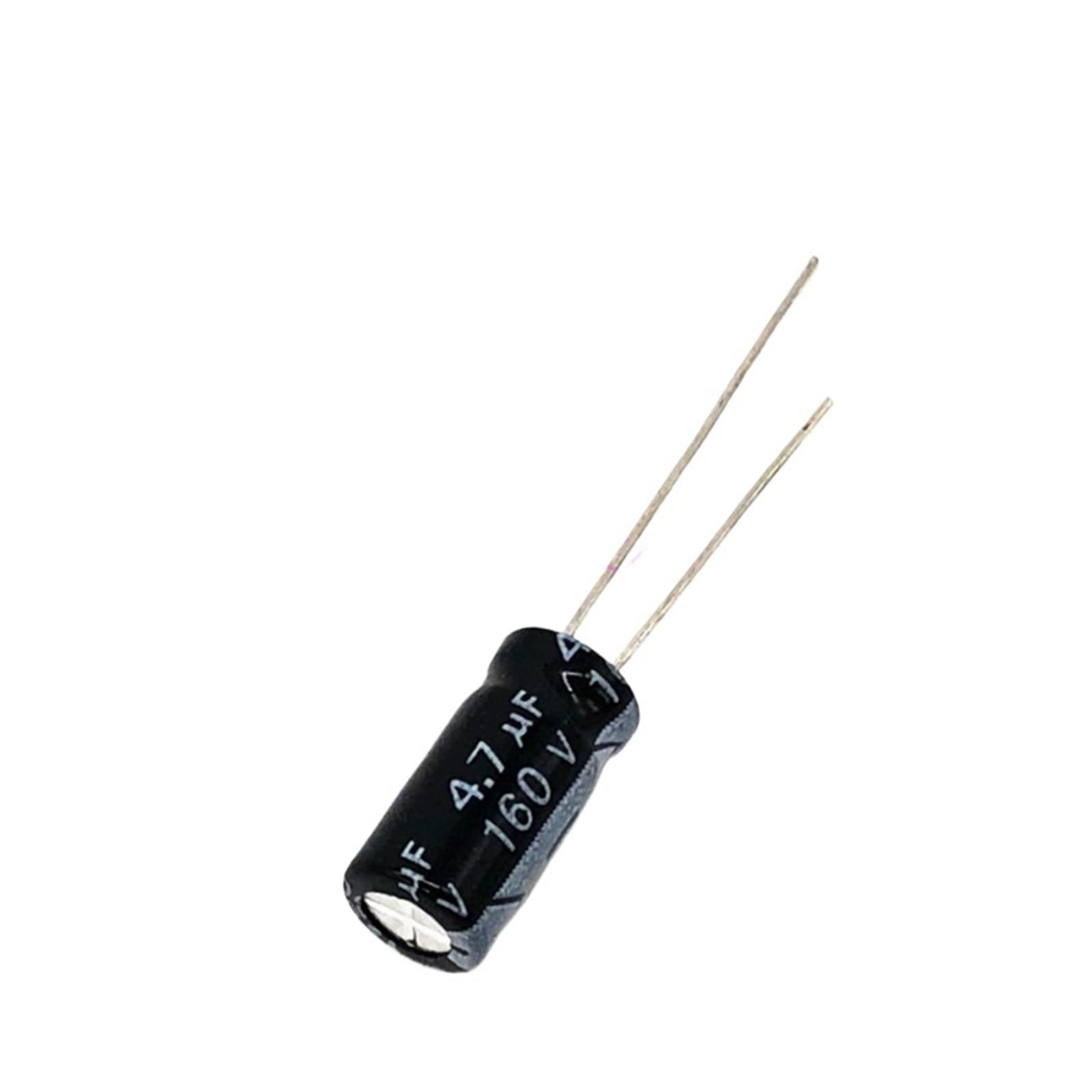 ICXLPMC 10pcs/lot BC18 160v 4.7UF aluminum electrolytic capacitor size 6 * 12 4.7UF 20%