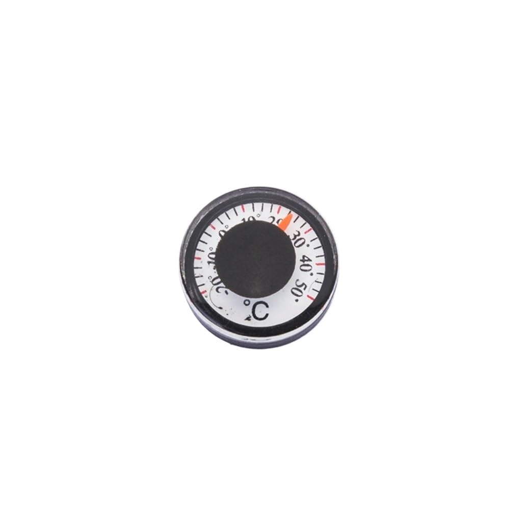 Rundes Thermometer aus Bimetall, rund, Außendurchmesser 20 mm