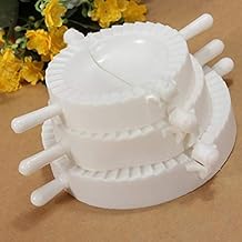 3Pcs 3 Sizes Pierogi Ravioli Empanada Maker Dumpling Press Mould Kitchen Gadget zsjhtc