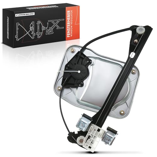 Frankberg Electric Window Regulator with Metal Plate Front Left Compatible with Fabia MK II All Engine Estate Hatchback 4/5-Door 2006-2014 5J4837461