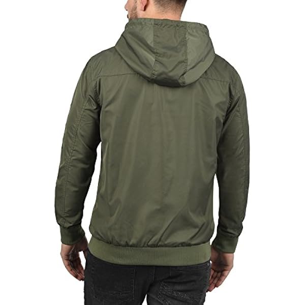 Blend BHRazy Overgangsjas voor heren, met capuchon