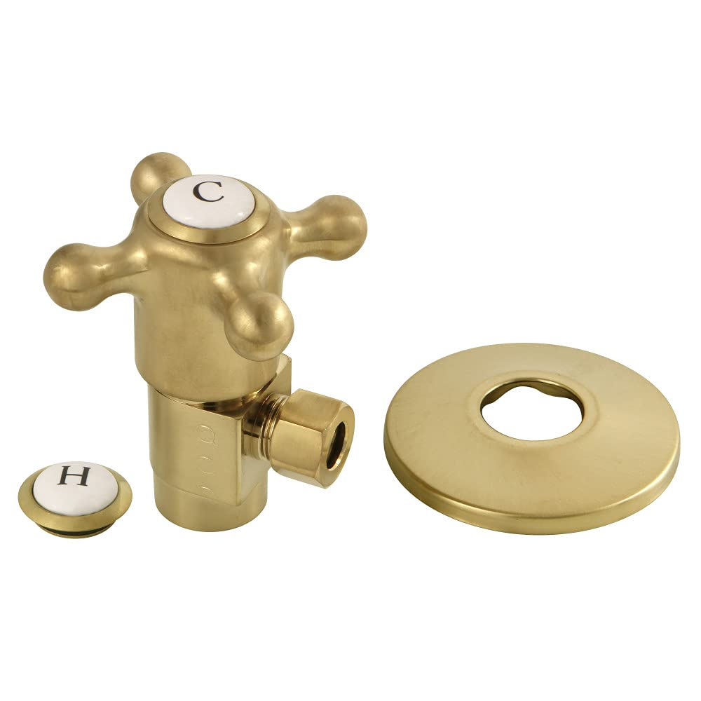 Robinet d'arrêt 1/2 IPS 3/8 OD Kingston Brass CD43307BXK céramique
