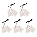5 PCS USB Electric Heating Cloth Warmer Pad, Electric Heating Cloth Heating Body, Neck Back Abdominal Waist Heating Pad Suitable for Winter Outdoor Camping Use