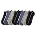 Produktbild OCERA 8 Paar Sneaker Socken für Herren in verschiedenen Farben und Mustern Grau, Marine, Schwarz & Jeans Gr. 39/42