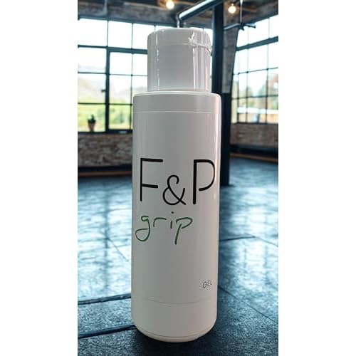 F&P GRIP Gel Antideslizante para Zonas Húmedas Sudorosas, Agarre Óptimo, 100ML, Fitness, Pole Dance, Calistenia, Parkour, Gimnasia, Padel, Mejora tu Agarre en Manos | Fabricado en España