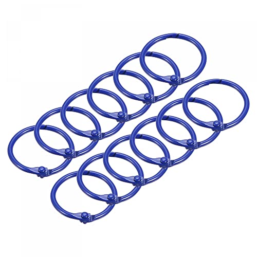 Anneaux de classeur 30 mm uxcell fournitures de bureau métal saphir reliure