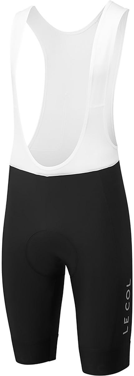 LE COL Men's Pro Bib Shorts II | Padded Chamois Cycling Shorts with Gel Inserts | XS - 3XL
