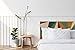 Deco&Fun - Cabecero Cama Madera Impreso Geometric Naranja 200x60cm para Cama de 180 - Medidas 100, 115, 150, 200 -Cabecero Original