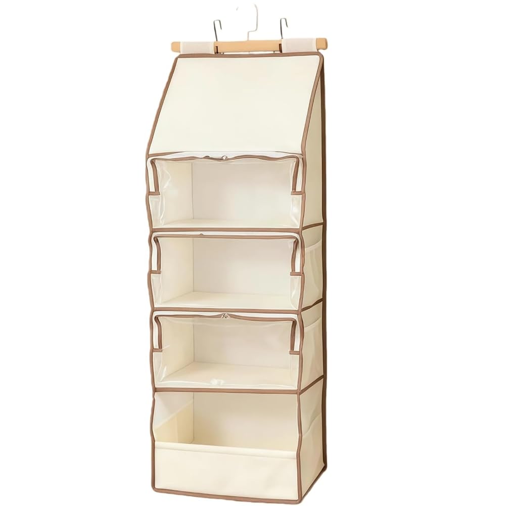 Vjsujehgy Yarn Heaven Storage Bag Large Capacity Hanging Yarn Organizer for Yarn, Hooks and Needles