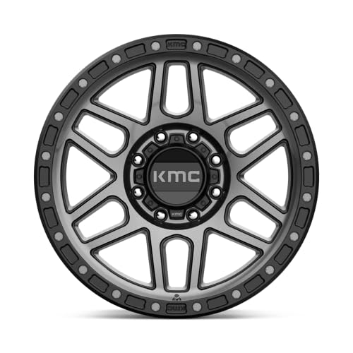 KMC KM544 17X9 8X6.5 S-BLK GTCC -12MM - KM54479080412N