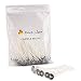 EricX Light 100 Piece Natural Candle Wick, Low Smoke 3.5" Pre-Waxed & 100% Natural Cotton Core,For Candle Making,Candle DIY