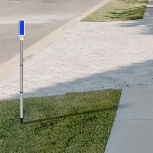 Luces solares de advertencia para evitar accidentes en caminos y accesos oscuros 6