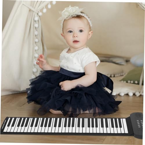 VICASKY 61 Rouleau De Piano Clavier Piano Électrique Piano Pour Enfants Piano Numérique Synthétiseur Midi Piano Pour Débutant Piano Électronique Portatif Black Gel De Silice - Les Beatles, Paul McCartney, John Lennon, RIngo Starr, George Harrison VICASKY 61 Rouleau De Piano Clavier Piano Électrique Piano Pour Enfants Piano Numérique Synthétiseur Midi Piano Pour Débutant Piano Électronique Portatif Black Gel De Silice – Image 8