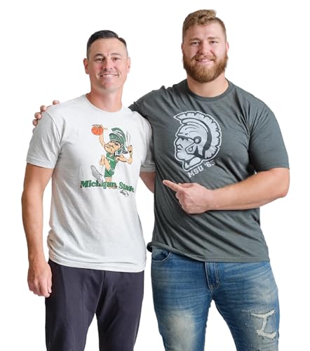 Michigan State Spartans Vintage and Retro MSU Unisex Shirts T-Shirts Tees Short Sleeve Apparel4