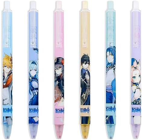 Amazon.com : Anime School Supplies 6pcs School Accessories Office ...