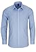 Produktbild OLYMP Herren Hemd Level 5 Body Fit Langarm, SH Streifen hellblau, 44