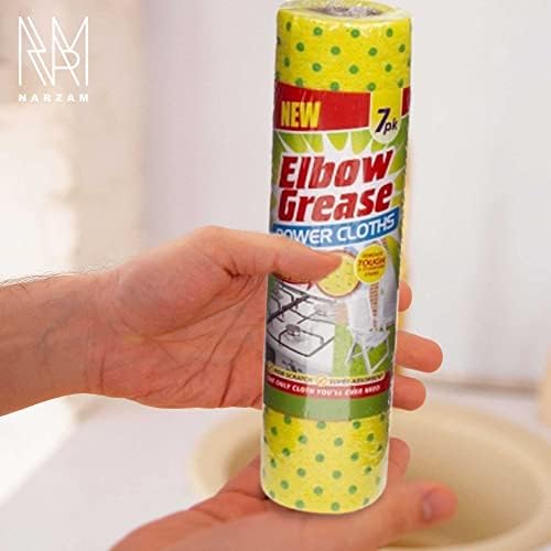 Deep Oven Cleaning Kit - includes Oven Pride Oven Cleaner 500ml X 1 | Complete Oven Cleaner with Bag for Cleaning Oven Racks, Instructions, Gloves | 7PC Absorbent All Purpose Cleaning Power Cloths