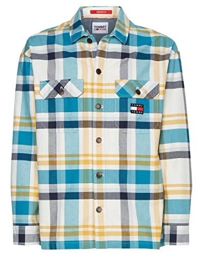 Tommy Hilfiger TJM Casual Check Overshirt une chemise homme aux finitions premium