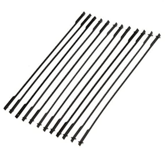 UrbanProducts Pinned Scroll Saw Blade Wood Working Power Tool Accessories 12pcs 5 Inch 125mm