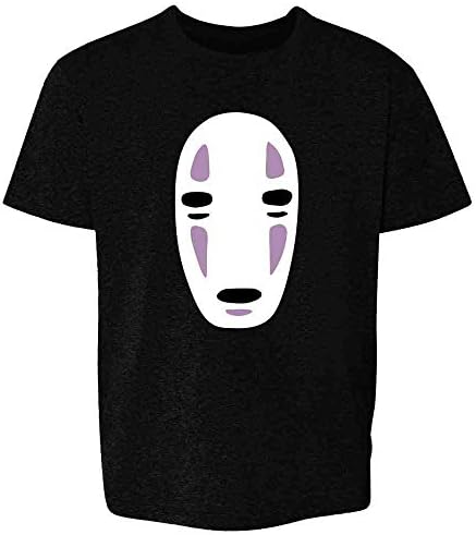 No Face Kaonashi Nerd Apparel Geek Youth Kids Girl Boy T-Shirt