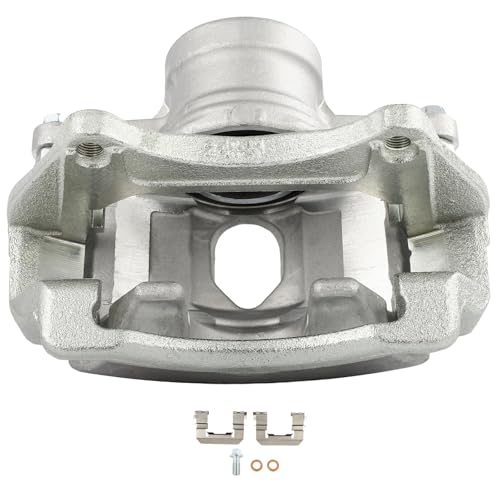 Image of 19B6412A Front Left Disc Brake Caliper Assembly w /Bracket