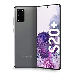 Samsung Galaxy S20+ SmartPhone, Pantalla 6.7-pulgadas, 128 GB, Hybrid SIM/ESIM – Gris (Reacondicionado)