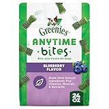 Greenies Anytime Bites Dog Treats, Blueberry Flavor, 24 oz. Bag
