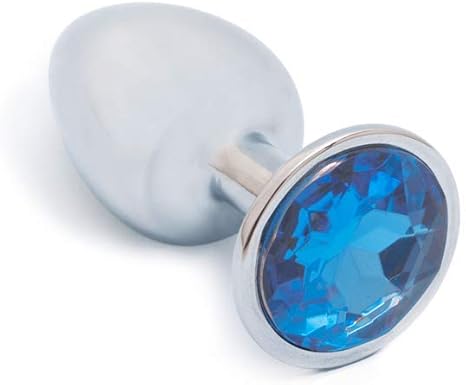 Plug anal mediano Pam de metal con joya decorativa para el ...