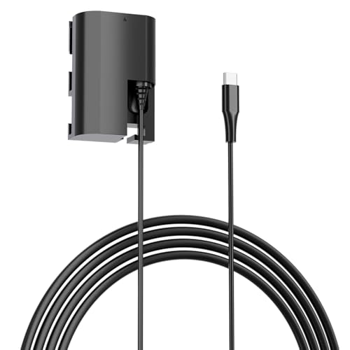 F1TP DR-E6 DC�J�v���[�{Type-C�P�[�u���iLP-E6�݊��_�~�[�o�b�e���[�jFor�L���m�� Canon EOS 80D/90D/70D/60D/R/C/5D Mark II/III/IV/6D Mark II�f�W�^���J�����p�p�����d���j�b�g