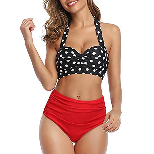 Maillot de bain pour femmes imprimé floral avec pad de maillot de bain sexy taille L