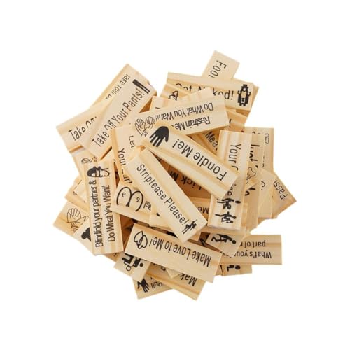 DAGESVGI Lust Tower Blocs de couple pour adultes, jeu de 48 pièces super coquines tour G, blocs empilables, tour de Saint-Valentin