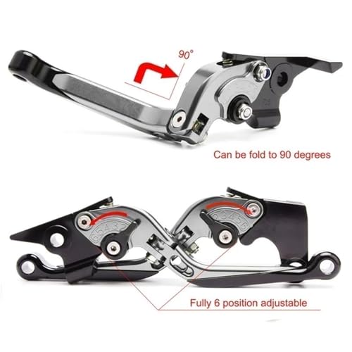 Levier de frein Ninja H2R pliable et rouge pour optimiser votre pilotage - 6