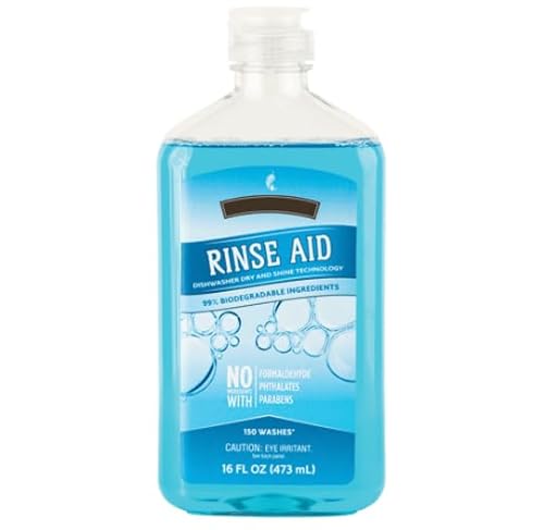 Melaleuca Rinse Aid for Dishwasher, 16 Fl Oz, up to 250 Washes - Cleaner and Deodorizer