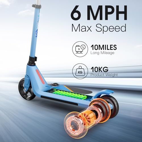 LINGTENG Adjustable Height Electric Scooter