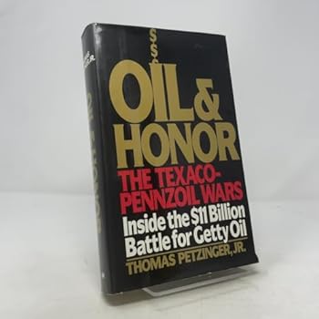 Hardcover Oil and Honor Book
