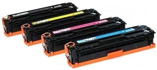 مجموعة احبار متوافقة مع HP 207A عدد 4 الوان