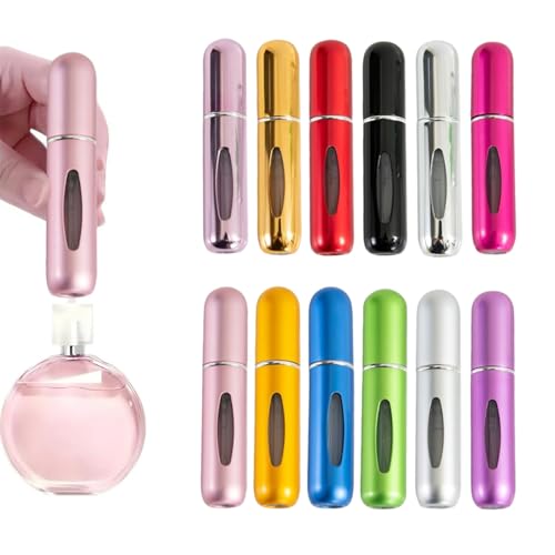 pclapora 12 Piezas 5ml Atomizador Perfume Recargable, Mini...