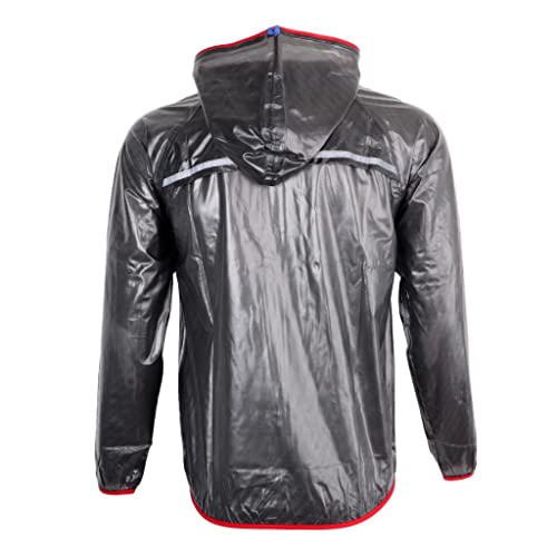 Milageto Unisex Ciclismo Impermeável Jaqueta Calça Moto Windbreaker - 3xl.