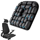Vielseitig Einsetzbar: Das ergonomische Kissen passt perfekt auf nahezu jede Sitzfläche. Ob im Homeoffice-Bürostuhl, Auto, Rollstuhl oder auf dem Motorrad – es bietet gezielte Druckentlastung und optimalen Komfort für gesundes Sitzen in allen Alltagssituationen.