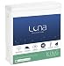King Size Luna Premium Hypoallergenic Waterproof Mattress Protector - Made in the USA - Vinyl Free