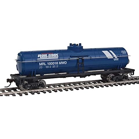 Walthers Trainline HO Scale Model Tank Car Montana Rail Link #100016, M5093 Cover